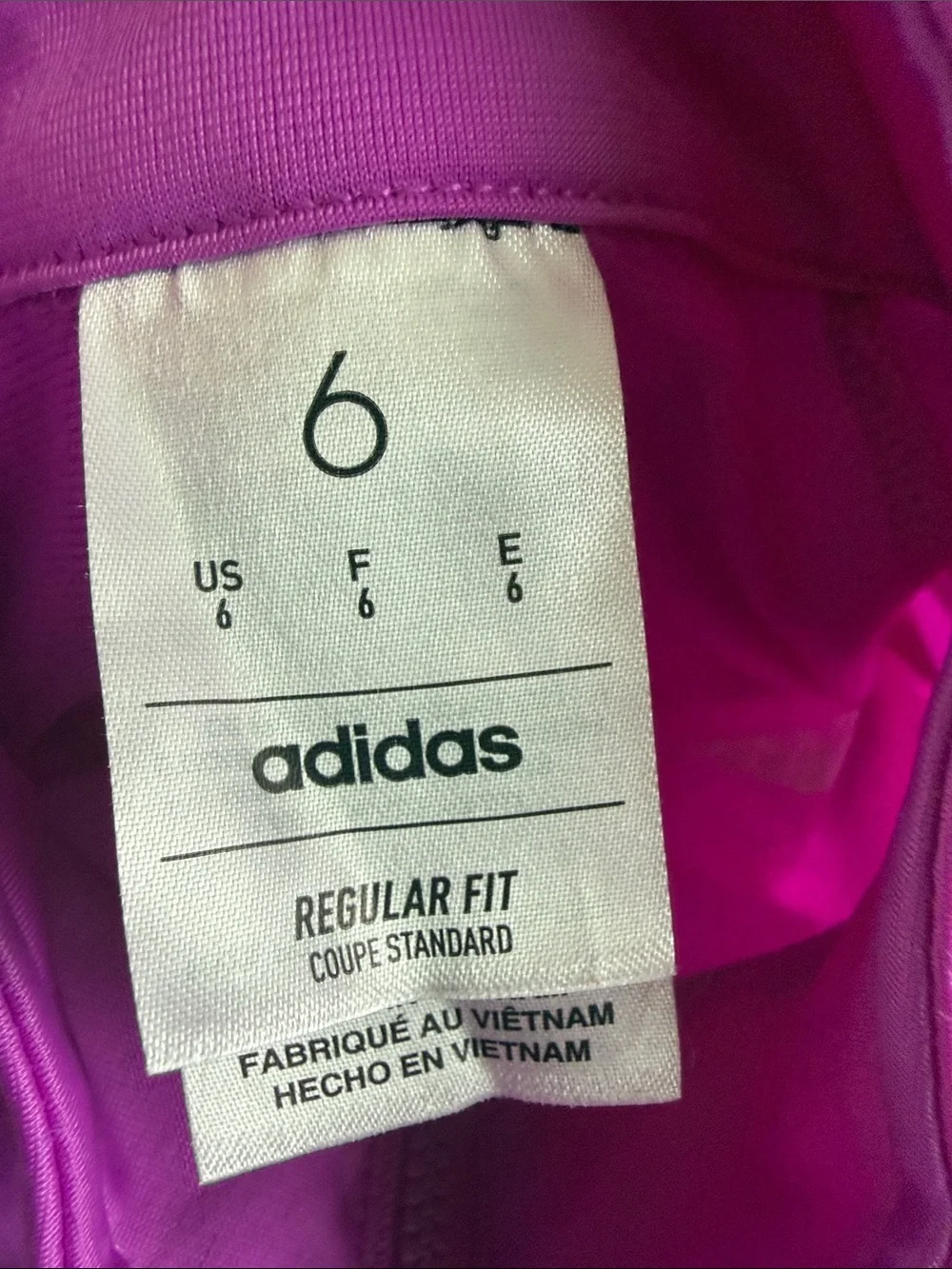 adidas Kids Bright Magenta Track Pants with White Stripes